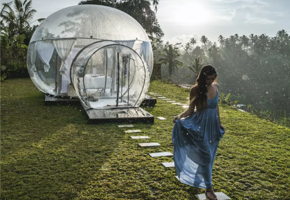 inflatable bubble tent house